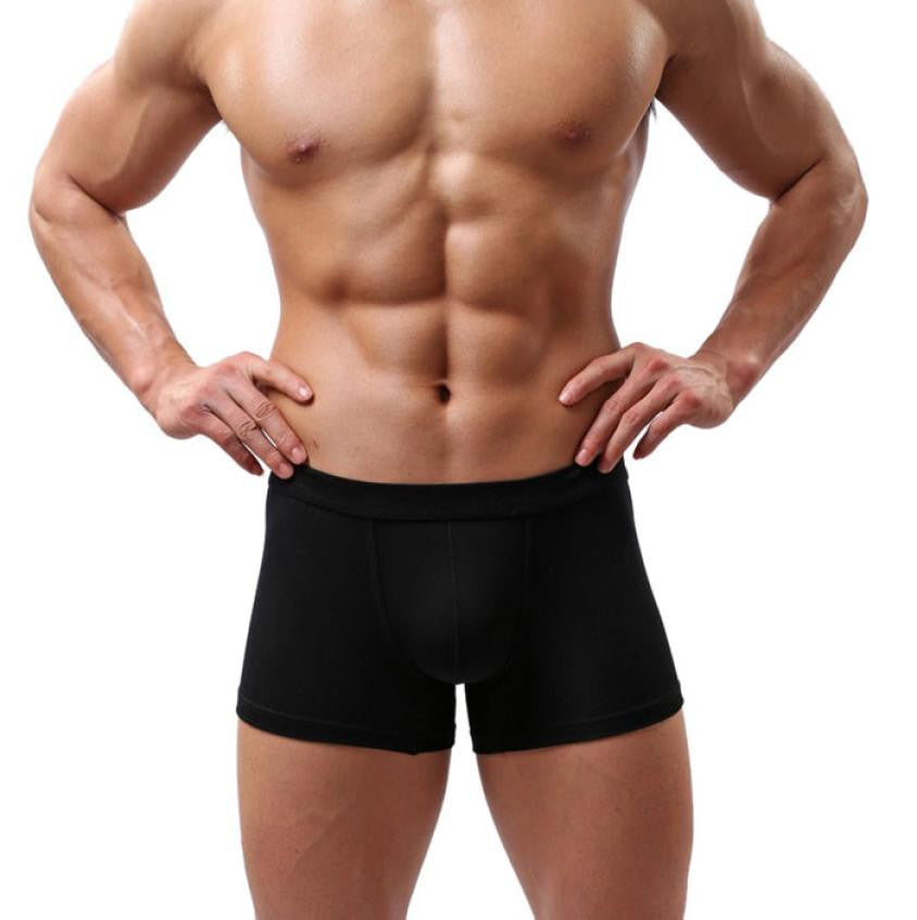 New Sexy Men Underwear 2016 Fashion uUnderwear Men Boxer Shorts Bulge Pouch Soft Underpants Boxers