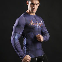 Long Sleeve Fitness SupermanTshirts R